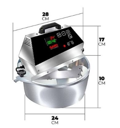 Imagem de MISTURADOR ELETRICO DIGITAL  4L 50/60 HZ BIVOLT