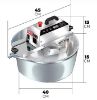 Imagem de MISTURADOR ELETRICO 21L 50/60H PARA FOGAO BIVOLT