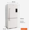 Imagem de GELADEIRA FROST FREE 588 LITROS BRANCA COM SMART BAR 220V