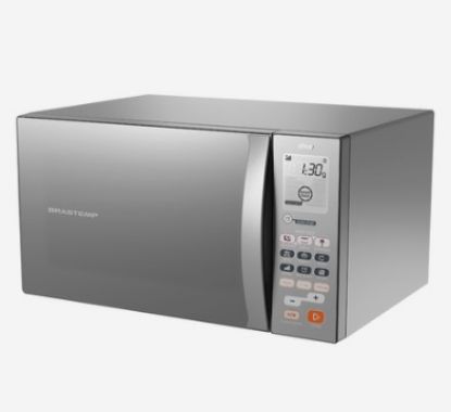 Imagem de MICRO-ONDAS 38 LITROS COR INOX ESPELHADO COM GRILL 220V