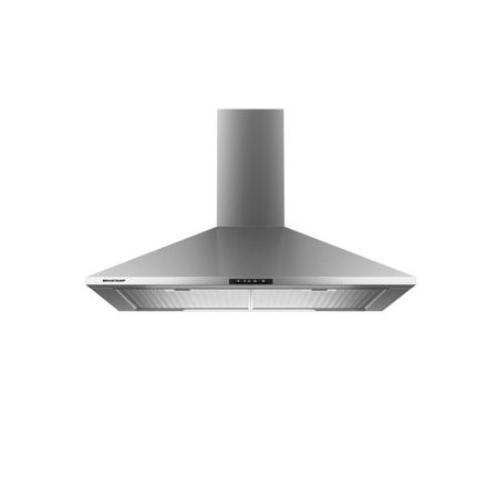 Imagem de COIFA DE PAREDE 60 CM INOX PIRAMIDAL 4 BOCAS COM DUPLO FILTRO 220V