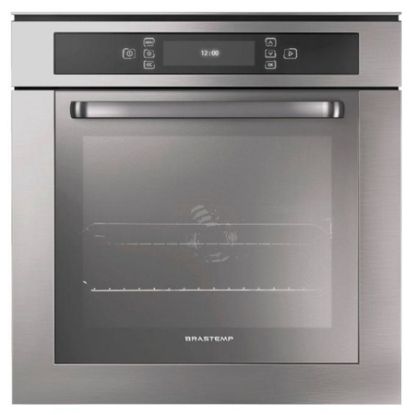 Imagem de FORNO DE EMBUTIR ELETRICO 67 LITROS COR INOX COM FUNCAO AR FORCADO E PAINEL TOUCH 220V