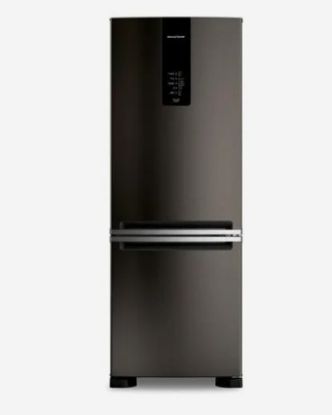Imagem de GELADEIRA ECLIPSE COLLECTION FROST FREE INVERSE A+++ 479 LITROS COR BLACK INOX COM SUPER CAPACIDADE E SMART FLOW 220V