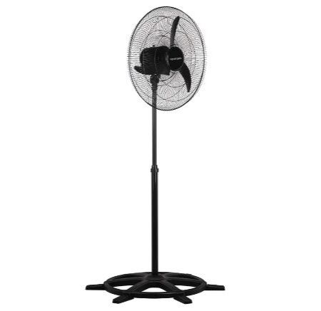 Imagem de VENTILADOR DE COLUNA OSCILANTE 3P 60CM PRETO BIVOLT