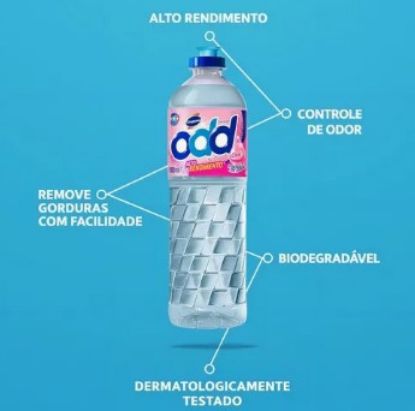 Imagem de DETERGENTE LIQUIDO CLEAR 500ML