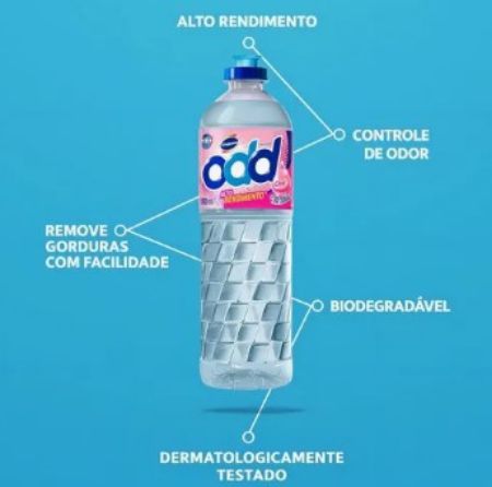 Imagem de DETERGENTE LIQUIDO CLEAR 500ML