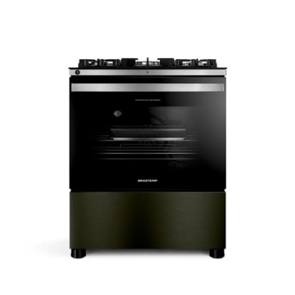 Imagem de FOGAO ECLIPSE COLLECTION 5 BOCAS COM MESA DE VIDRO, FUNCAO AIR FRYER E TURBO CHAMA 220V