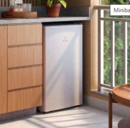 Imagem de FRIGOBAR EFFICIENT 122L UMA PORTA BRANCO C/ CONTROLE DE TEMPERATURA
