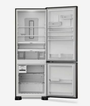 Imagem de GELADEIRA ECLIPSE COLLECTION FROST FREE INVERSE A+++ 479 LITROS COR BLACK INOX COM SUPER CAPACIDADE E SMART FLOW 220V