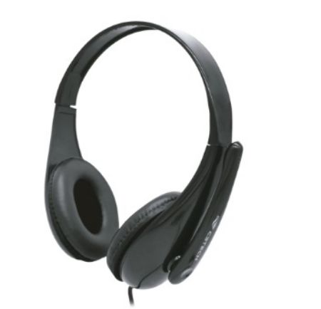 Imagem de HEADSET C3 PH-340BK C/ MICROFONE USB  PRETO
