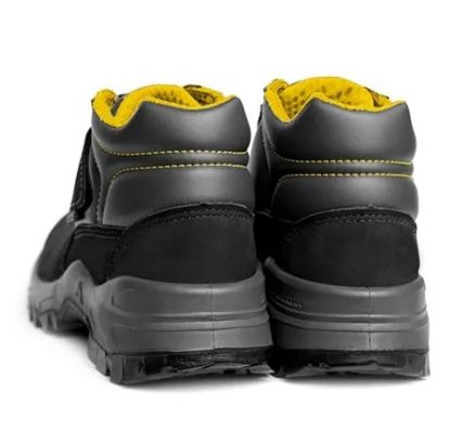 Imagem de BOTA DE COURO NOBUCK C/ VELCRO N° 43 PRETO